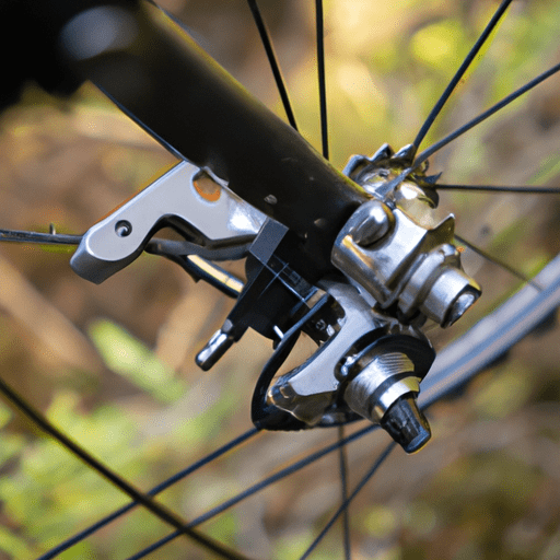 adjusting gears on mountain bike